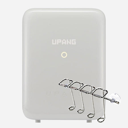 UPANG Signature2 Plus LED Baby Bottle Sterilizer (UP920A+) & Toothbrush Holder Set - Light Gray