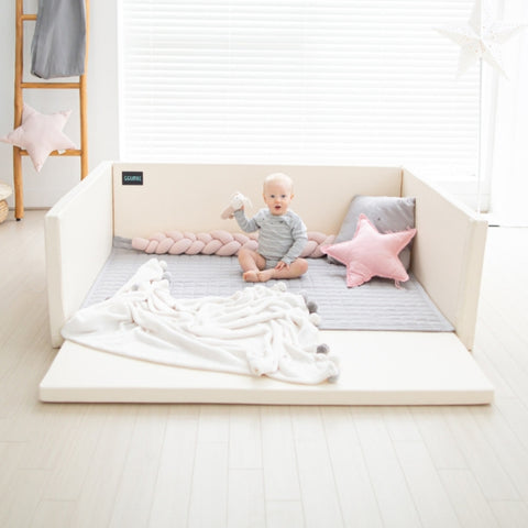 GGUMBI Clean Bumper Bed Lucky Star Extra Large + High Guard Baby Room (10pcs) - Set