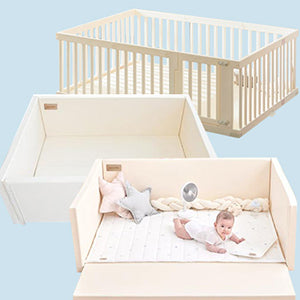 GGUMBI Clean Bumper Bed Lucky Star Extra Large + High Guard Baby Room (10pcs) - Set