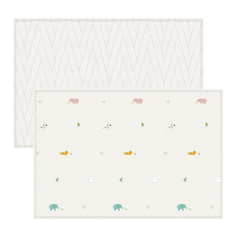 Parklon LaPure Soft Play Mat - Jungle Friends (190 x 130 x 1.2cm)