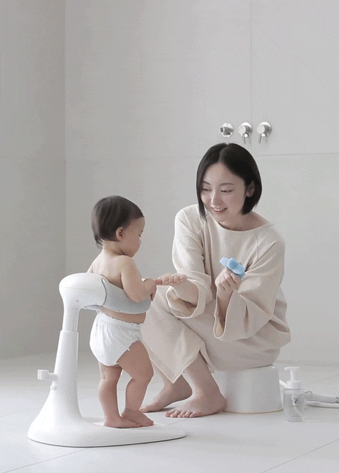 DURI Safe Bath Handle (Shower Stand) - Ivory