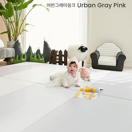 ALZiP ECO Color Folder Mat SG - Urban Gray Pink (240 x 140 x 4cm)